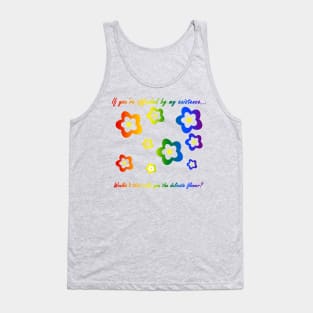 Delicate Flower - LGBTQIA+ Tank Top